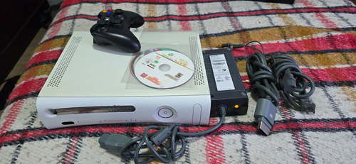 Xbox 360 Fat Destravado Lt Com Hd Branco (Usado)
