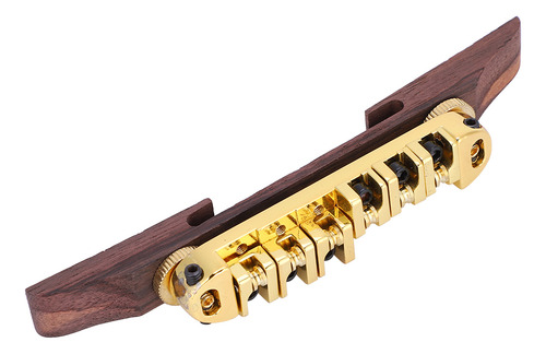 Guitarra De Jazz Tailpiece Bridge Rosewood Base Bridge Screw