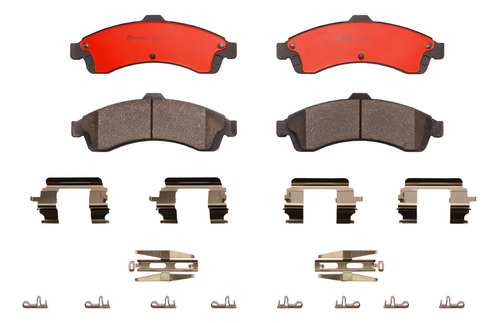 Balatas Delanteras Cerámica Brembo Chevrolet Ssr Base 2003 