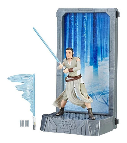 Figura Star Wars Black Serie Rey Hasbro Con Accesorios
