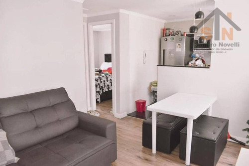 Imagem 4 de 16 de Apartamento Com 2 Dormitórios À Venda, 45 M² Por R$ 186.000,00 - Água Chata - Guarulhos/sp - Ap0194