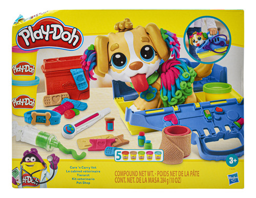 Play Doh Kit Veterinario 284 Gr Hasbro Cd