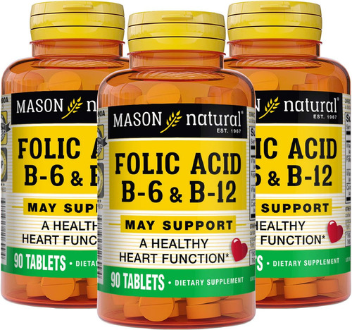 Vitamina B-12, Marca Mason Natural, 100 Mcg, 90 Comprimidos