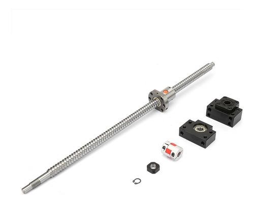 Tornillo De Bola Sfu1605, 500 Mm, Con Tuerca Bk/bf12, Soport