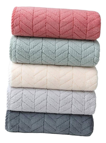 5 Toallas De Baño Absorbentes