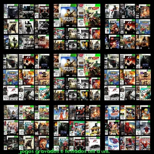 Jogos Para Xbox 360 Desbloqueado (escolha Seu Jogo) - Escorrega o Preço