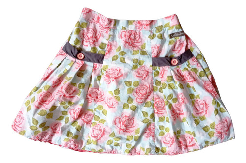 Falda Floral Con Bosillos Matilda Jane Talla 6 Años