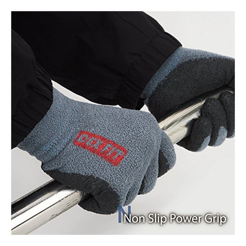 Guantes De Trabajo De Construcción De Color Gris