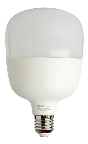 Lámpara Led Alta Potencia Sica Galponera 30w E27 Luz Dia Color de la luz Blanco frío