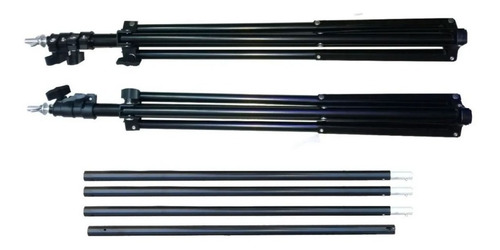 Imagen 4 de 4 de Porta Telón Fotográfico Chroma Key Kit Soporte