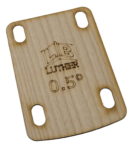 Shim Neck En Angulo 0.5º Lb Luthier. Tipo Stratocaster