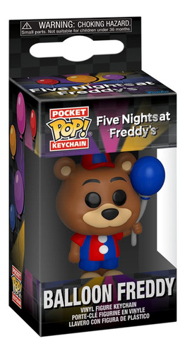 ¡funko Pop! Llavero: Five Nights At Freddy's, Sin Globos