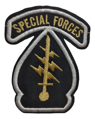Parche Aplique Bordado Termoadhesivo Militar Special Force