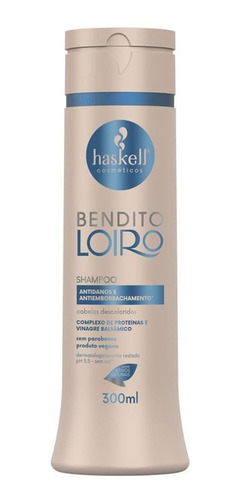 Shampoo Bendito Loiro 300ml Antiemborrachamento Haskell