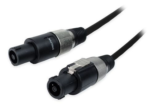 Imagen 3 de 5 de Cable Audio Conector Speakon Reforzado 10m Steelpro