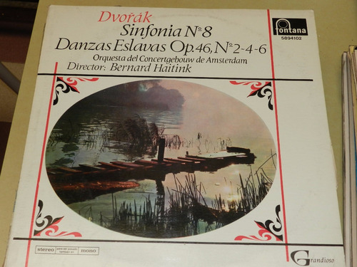 Vinilo 2975 - Sinfonia N° 8 - Danzas Eslavas - Dvorak