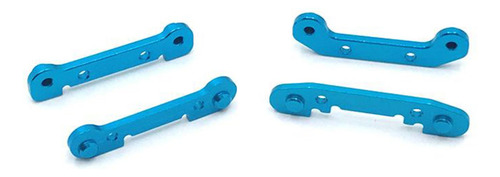 4x Peças De Carro Rc Com Braço Oscilante Reforçado Azul