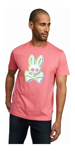 Playera Psycho Bunny - Mens Ethan Deco - Original