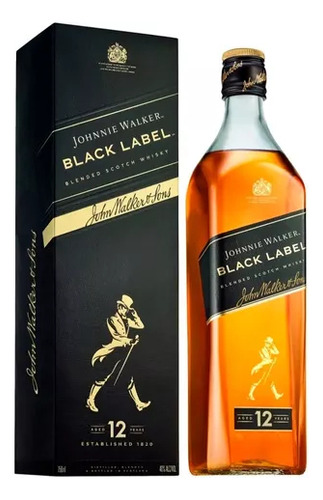 Pack De 3 Johnnie Walker Whisky Black Label 750 Ml