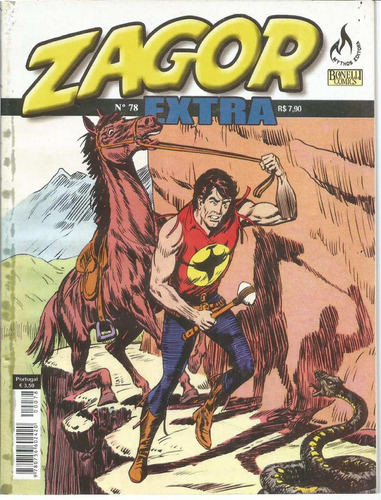 Zagor Extra 78 - Mythos - Bonellihq Cx352 J21