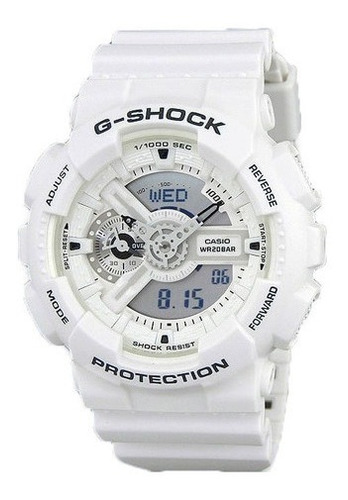 Reloj blanco Casio G-shock GA-110MW-7adr para hombre