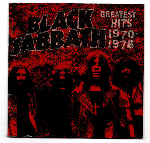 Fo Black Sabbath Cd Greatest Hits 1970-1978 Usa Ricewithduck