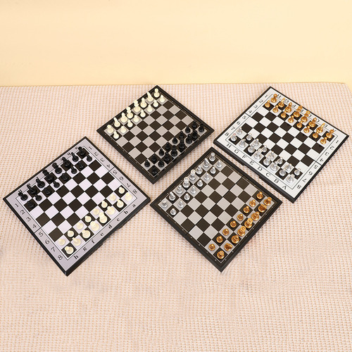 National Elephant - Medium 25*25cm Gold And Silver Chess
