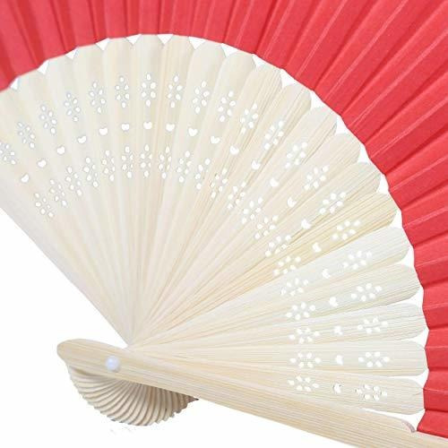 Abanico Plegable Blanco Para Bodas Y Fiestas - Decoración