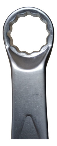 Llave Combina Lusqtoff 22 Mm Acero Al Cromo Vanadio Color Plateado