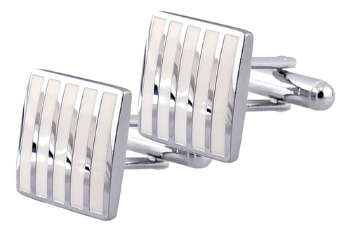 2x Gemelos De Latón Para Hombre Gemelos Cuadrados Novio