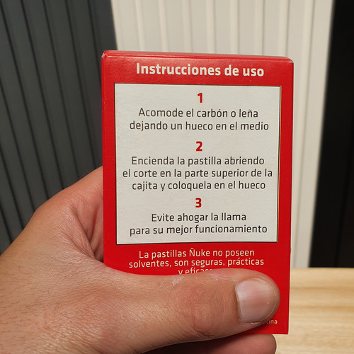 Combo Ñuke: Pastillas Encendido + Astillas Ahumadoras Asado
