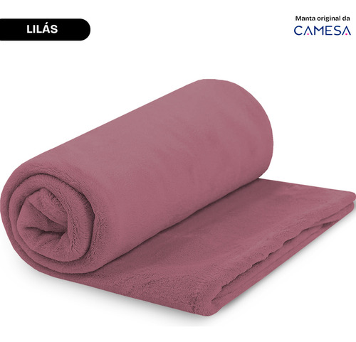 Kit 2 Manta Camesa Cobertor Casal 180x220cm Microfibra Soft Macia