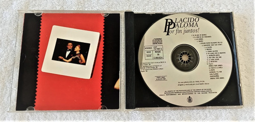 Placido Domingo Paloma San Basilio Cd Por Fin Juntos En Vivo (Usado)