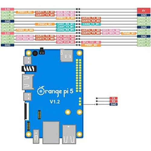 Orange Pi 5 16gb Rockchip Rk3588s Computadora De Placa Única