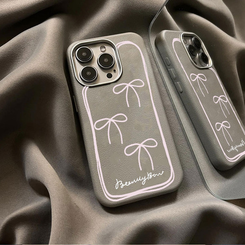 Funda Foundation Make-up Con Lazo Blanco Para Redmi A3 14c 13c 12c