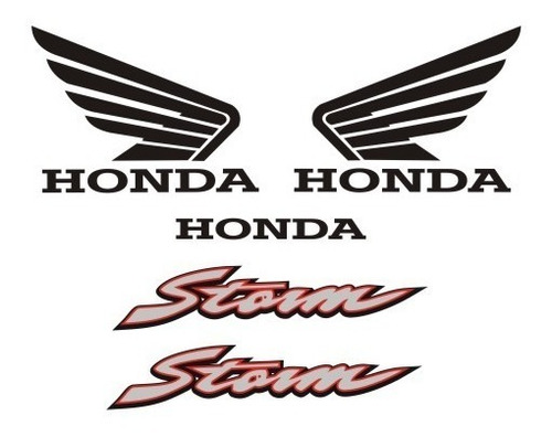 Calcos Honda Storm