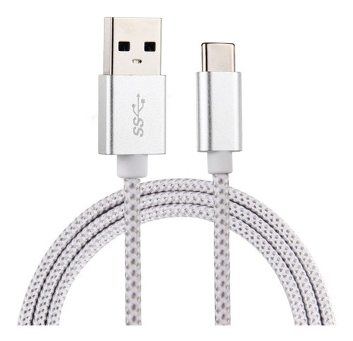 Cable Usb-c Tipo Ult Unite 1m Knit Texture Usb 3.0