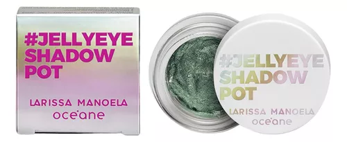 Sombra Em Gel Verde Larissa Manoela Océane Jelly Eyeshadow