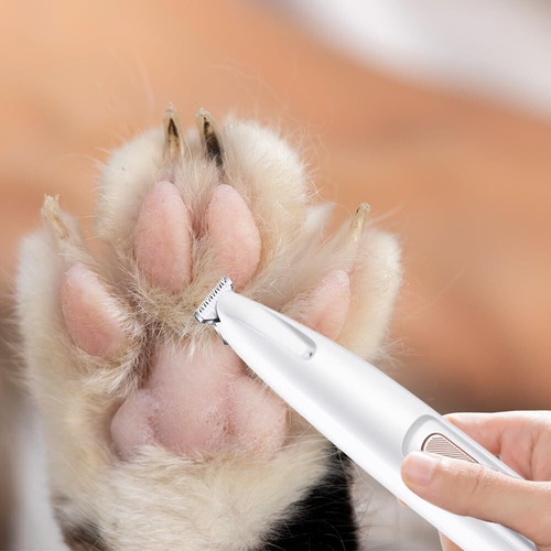 B A Afeitadora De Mascotas Recargable E Impermeable Con Luz