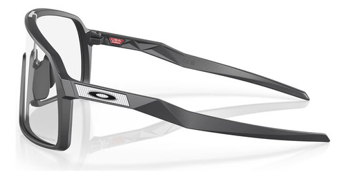 Gafas de ciclismo Oakley Sutro Matte Carbon Clear, fotocromáticas