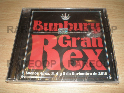 Enrique Bunbury En Vivo En El Gran Rex (2cds) (arg) Nuevo