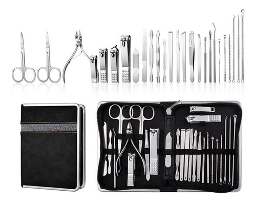 Professional Stainless Steel Manicure And Pedicure Set .