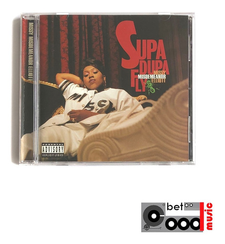 Cd Missy Elliott- Supa Dupa Fly - 1ra Edición Americana 1997