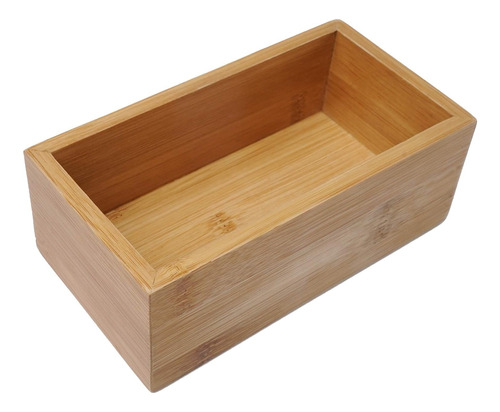 Caja Cesto Organizador Bamboo Baño Cocina Bambú Duradero