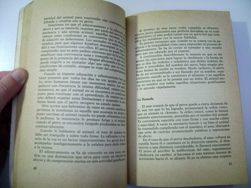 El Perro Doberman Cria Adiestramiento Libro Bucholz Boedo (Usado)