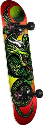 Powell Golden Dragon Knight Dragon 2 Skateboard Completo