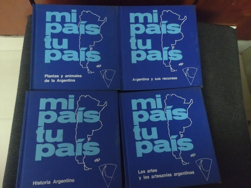 Enciclopedia 1978 Mi País, Tu País. Oriente. 4 Tomos Olivos