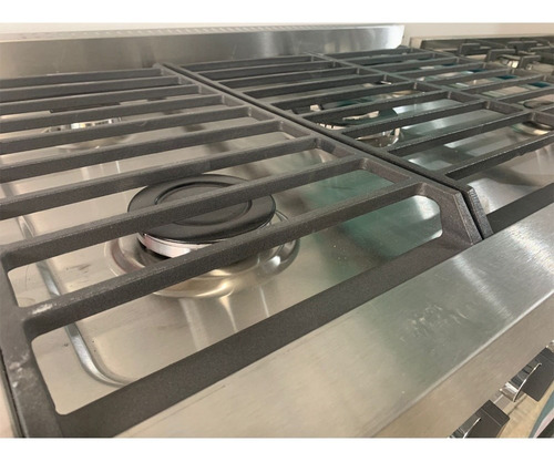 Cocina Morelli Vintage Touch 600 a gas/eléctrica 4 hornallas negra 220V puerta con visor 73L