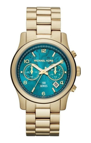 Reloj Michael Kors Hunger Stop Runway Mk5815 Para Mujer