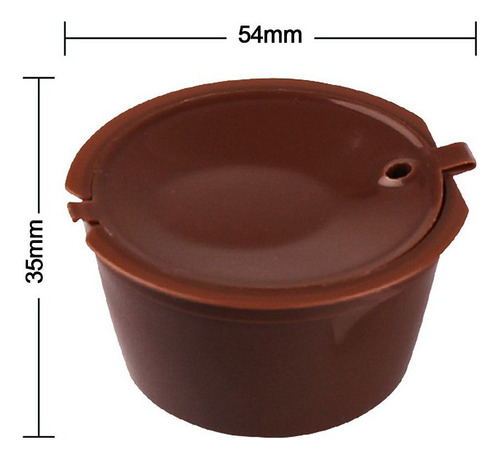 Cápsula De Café Recargable Dolce Gusto Con Cepillo Y Cuchara